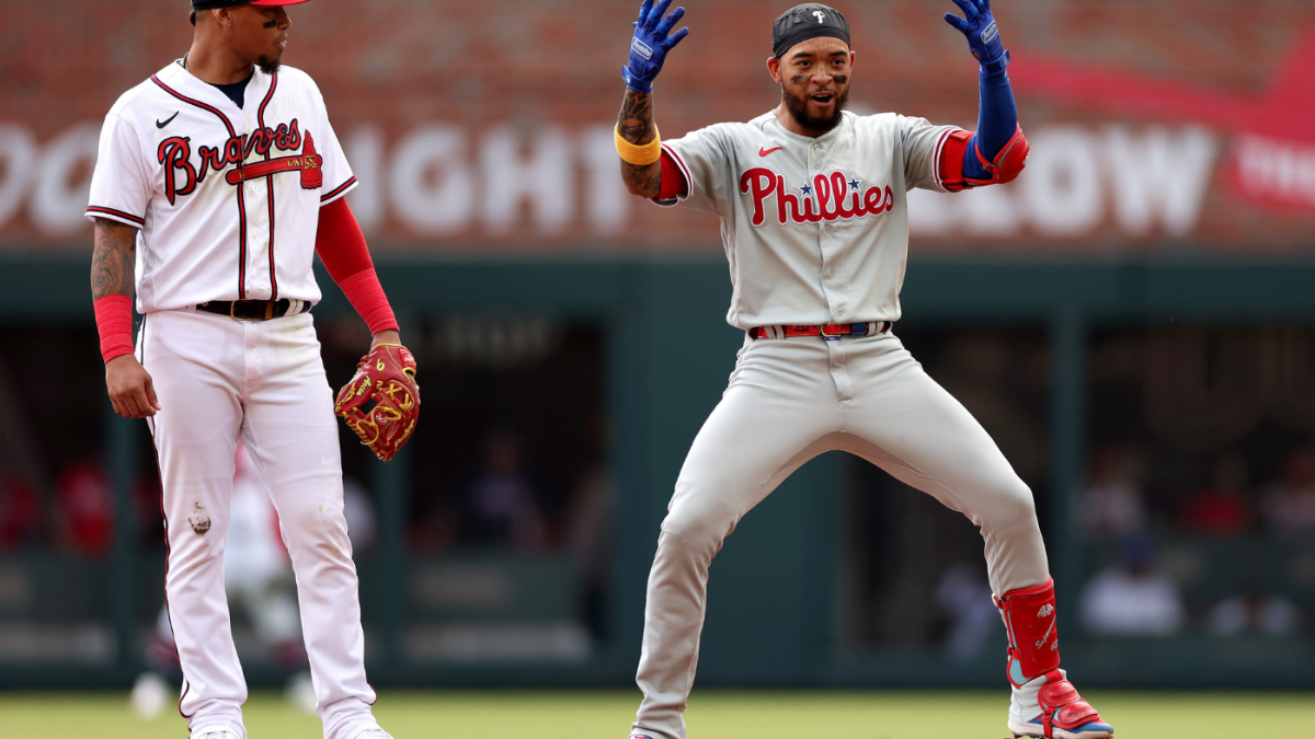 Bravos vs.  Pontuação de Phillies: Takeaways como Filadélfia sobrevive ao colapso do bullpen no jogo NLDS 1