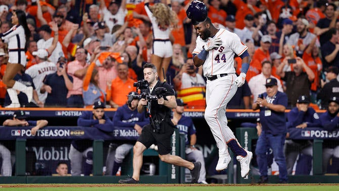 Division Series - Seattle Mariners v Houston Astros - Game One