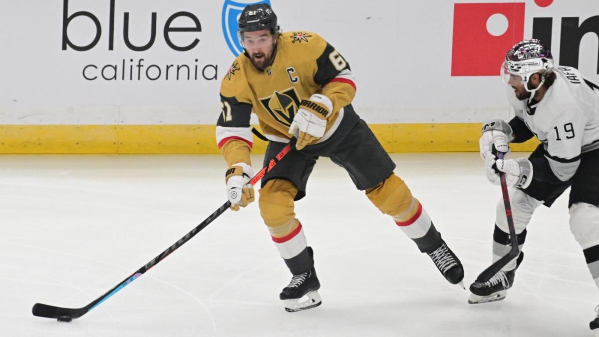 Vegas Golden Knights captain Mark Stone leaves game with upper body injury  - Daily Faceoff