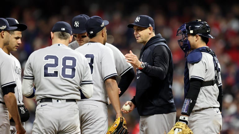 Division Series - New York Yankees v Cleveland Guardians - Game Three