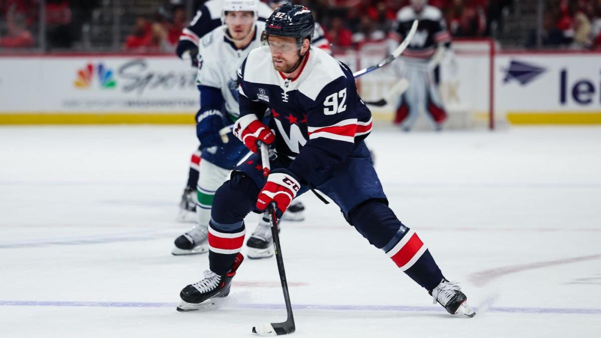 Evgeny Kuznetsov suggests Capitals should go to black Screaming