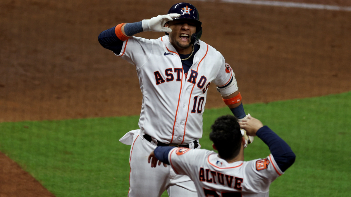 Astros vs. Yankees score: Live updates from ALCS Game 1 as Houston pulls ahead on home runs – CBS Sports