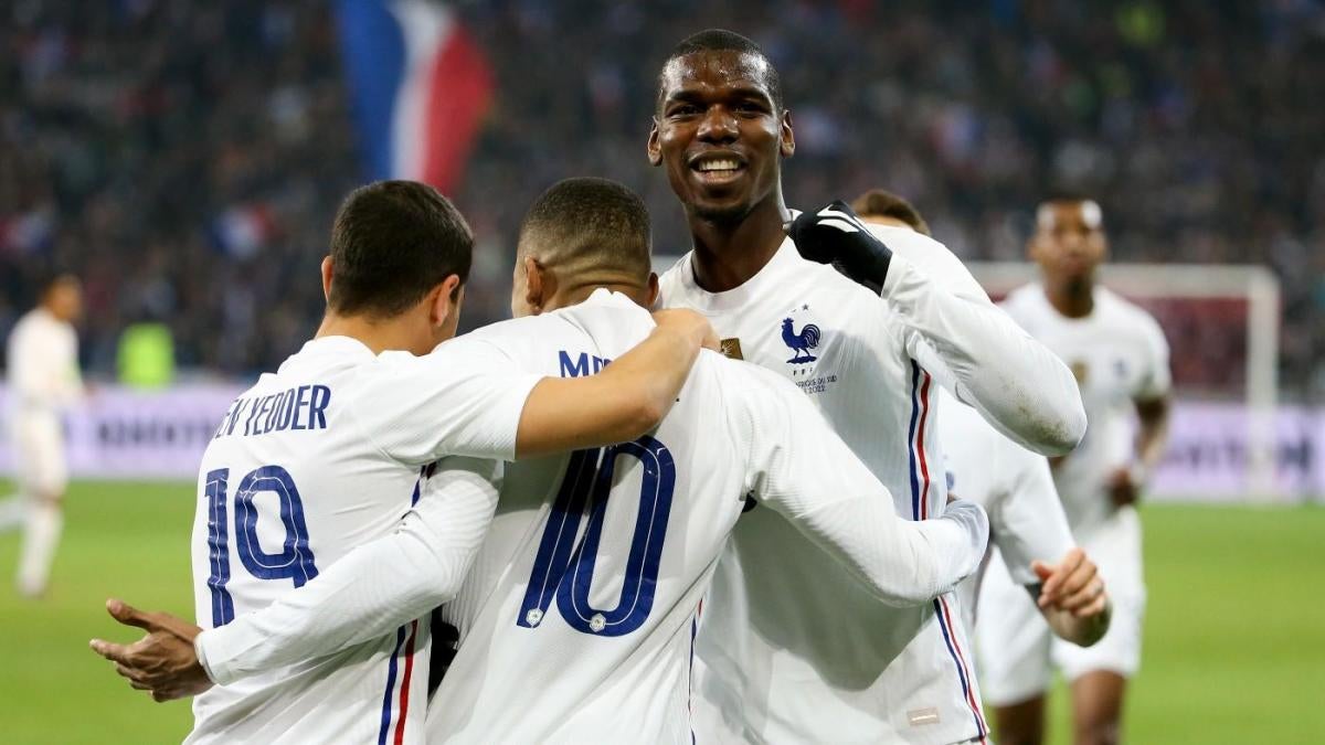 2022 FIFA World Cup: France's projected starting lineup; Paul Pogba starts  if fit, Karim Benzema leads up top - CBSSports.com