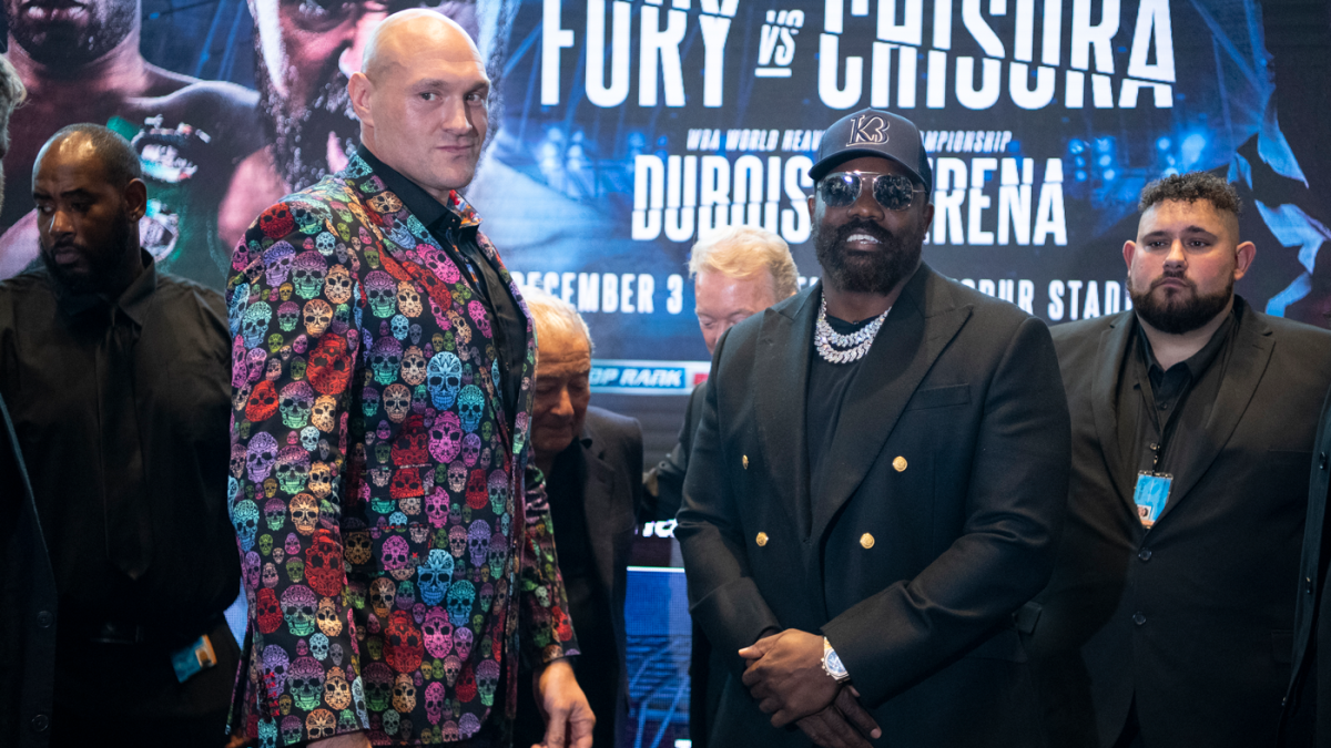 Tyson Fury next fight WBC heavyweight champ set for trilogy bout with Derek Chisora in December