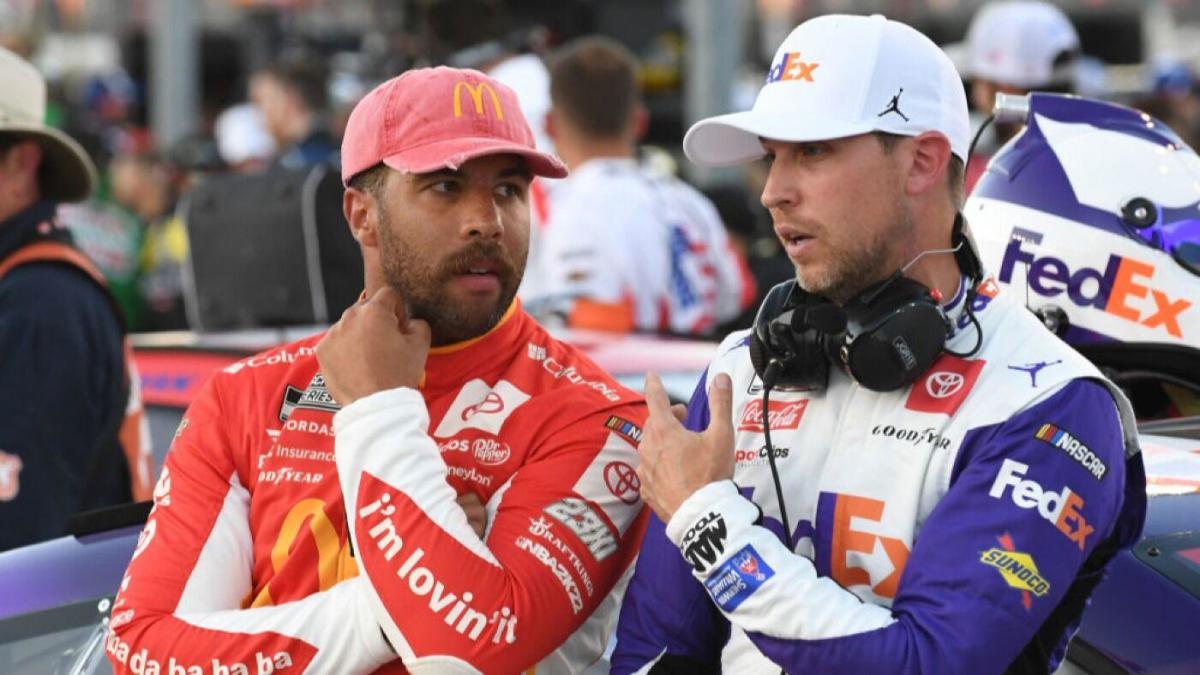 Denny Hamlin indicates Bubba Wallace faced additional discipline from 23XI  Racing after incident at Las Vegas 