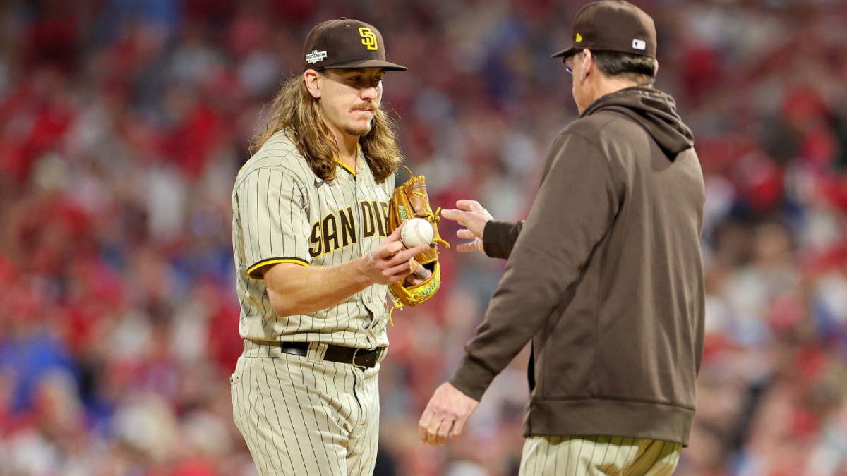 Phillies vs. Padres: Mike Clevinger Bailey Falter make wrong kind of MLB history with short starts in Game 4 – CBS Sports