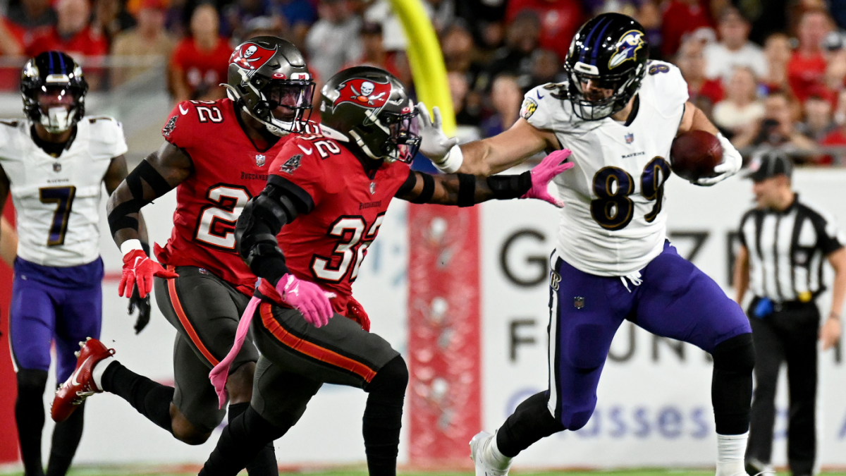 NFL Week 8 Analysis: Baltimore Ravens run over Tampa Bay Bucs 27-22 - Bucs  Nation