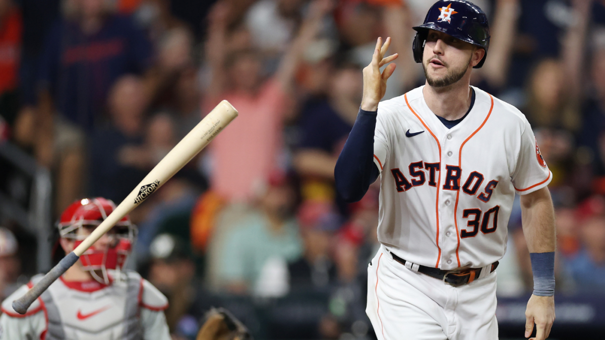 2022 World Series: Kyle Tucker knocks two Game 1 homers to jump Astros ...