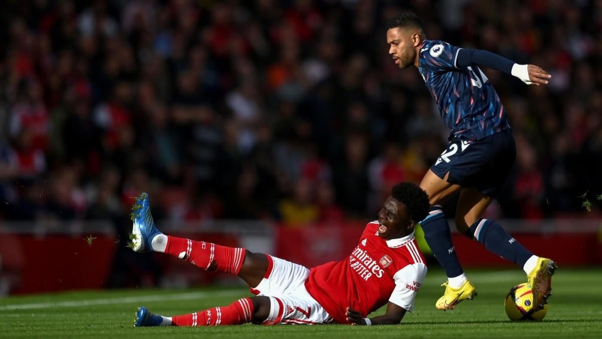 Arsenal survive Bukayo Saka injury scare; England international's World Cup hopes appear to remain intact