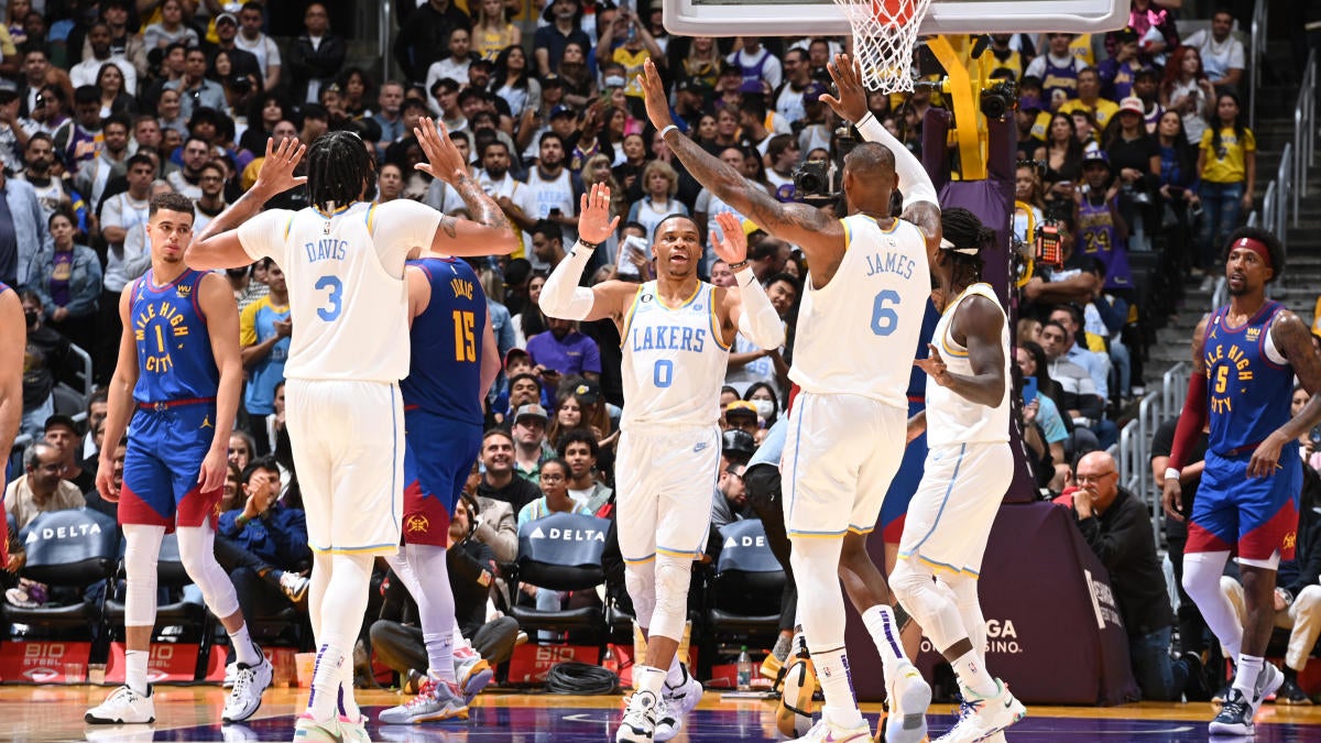 Lakers will not go 0-82, pick up first win of season against Nuggets as Russell Westbrook plays well off bench