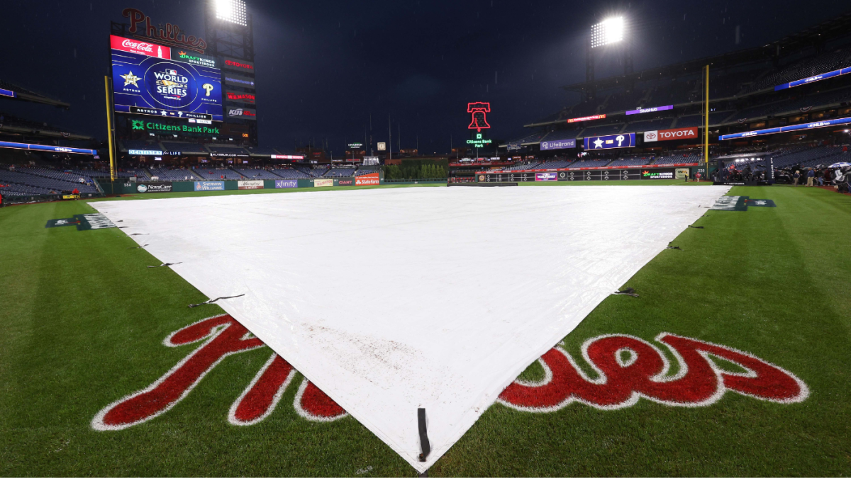 Juego 3 de la Serie Mundial pospuesto: la lluvia empuja a Phillies-Astros al martes, reprograma el Clásico de Otoño de 2022