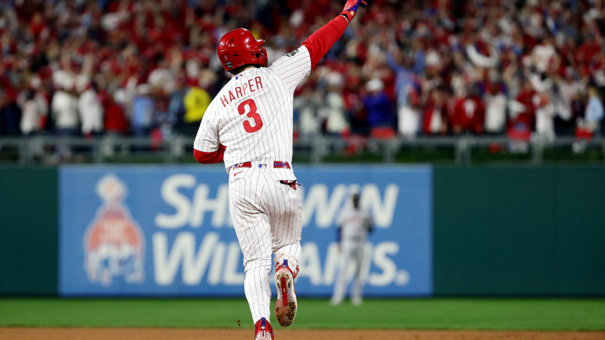 WATCH: Bryce Harper, Alec Bohm, Brandon Marsh put Phillies ahead early in World Series Game 3 with home runs