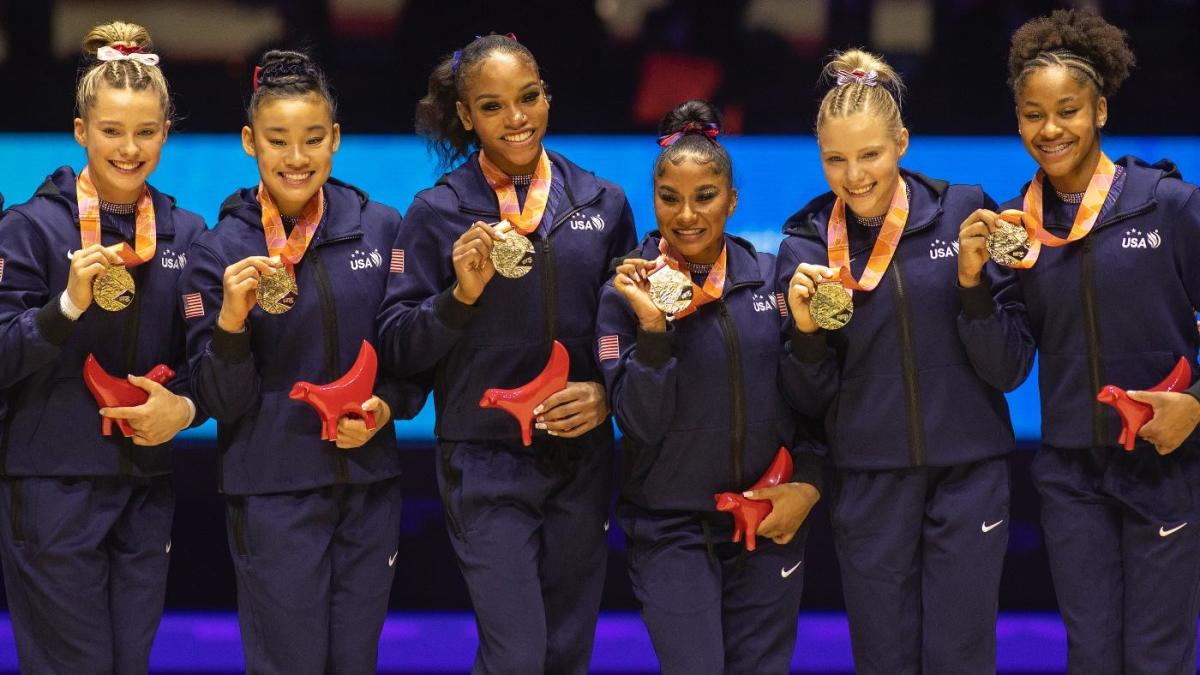 Gimnastica feminină din SUA bate recordul pentru al șaselea campionat mondial consecutiv