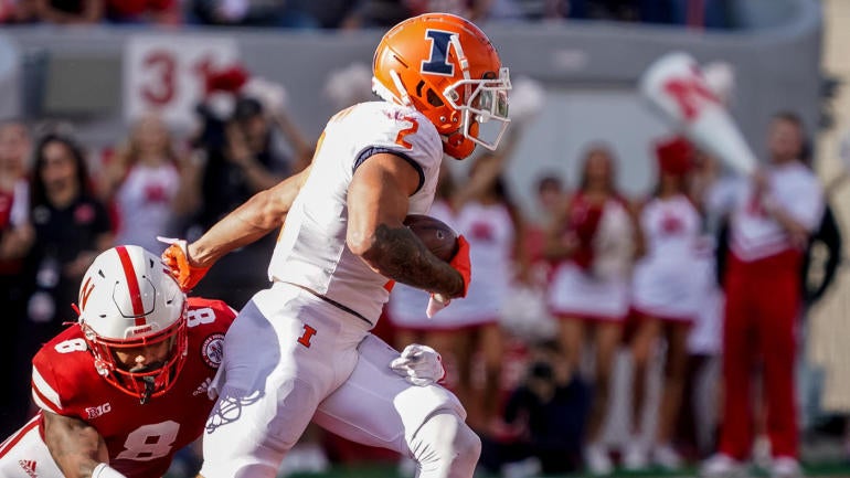 NCAA Football: Illinois at Nebraska