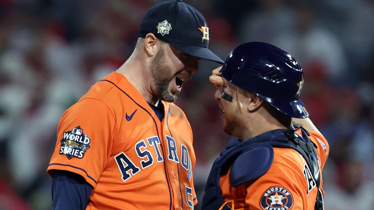 World Series no-hitter: Four Astros pitchers combine to blank Phillies in second Fall Classic no-no ever – CBS Sports