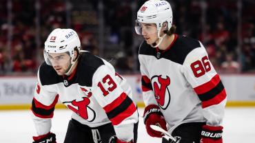 Nico Hischier Getty Jack Hughes New Jersey Devils