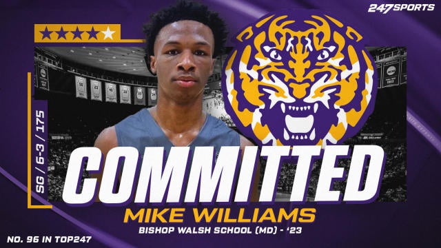 LSU Basketball: Mike Williams commits to Tigers, Matt McMahon - On3