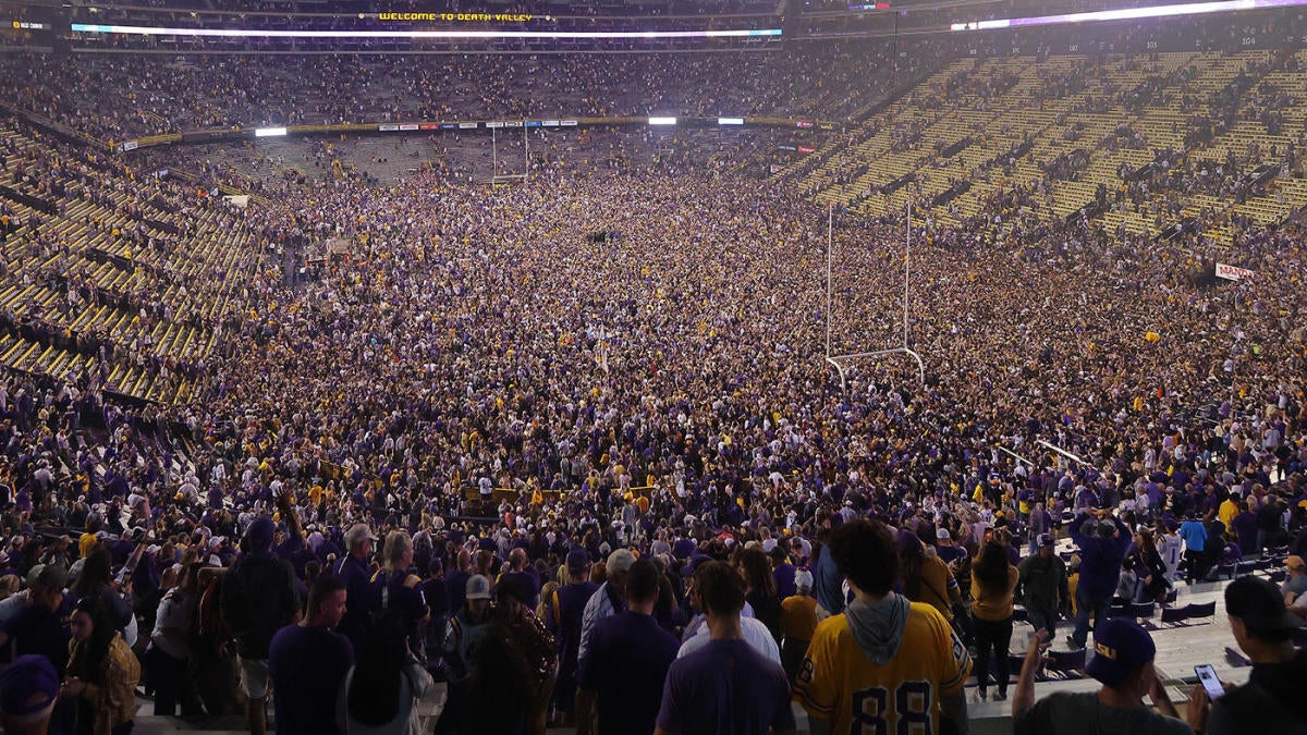LSU fined $250K after fans storm field in Death Valley following dramatic overtime win over Alabama