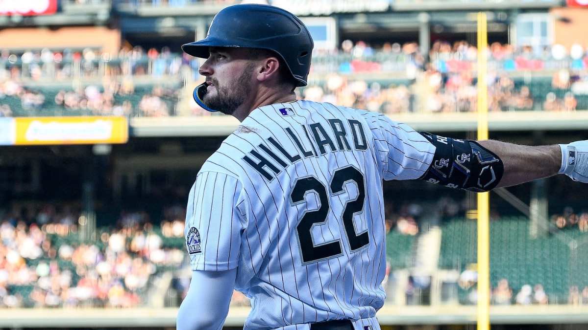 Braves replace for Rockies outfielder Sam Hilliard in first ride of MLB offseason thumbnail