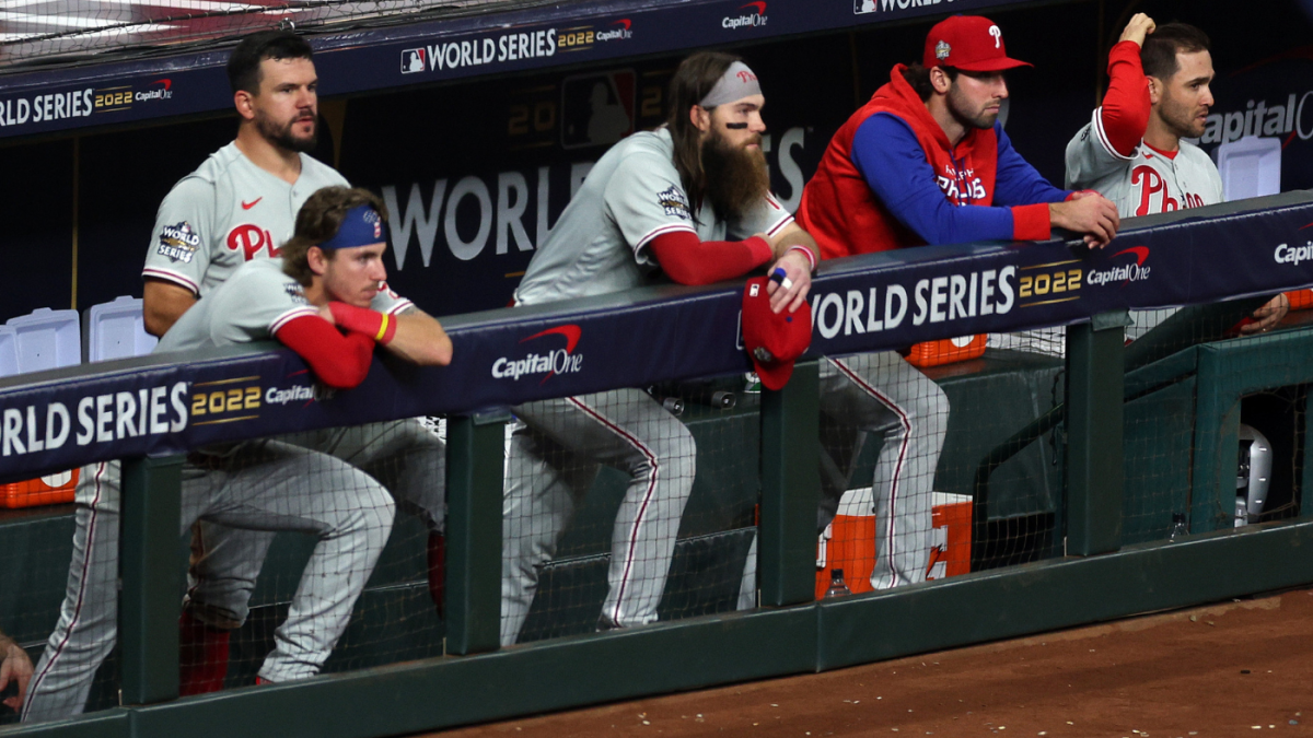 2022 World Series: Phillies' bats, quiet since no-hitter, can't stand up to  Astros 