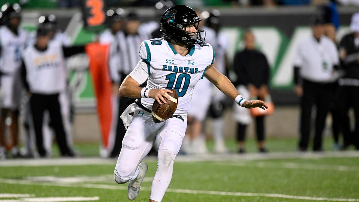 Coastal Carolina star QB Grayson McCall sidelined with foot injury