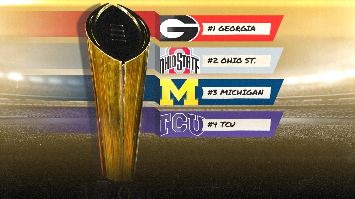 College Football Playoff Rankings: Georgia takes over No. 1 as Michigan TCU step up in top 25 – CBS Sports