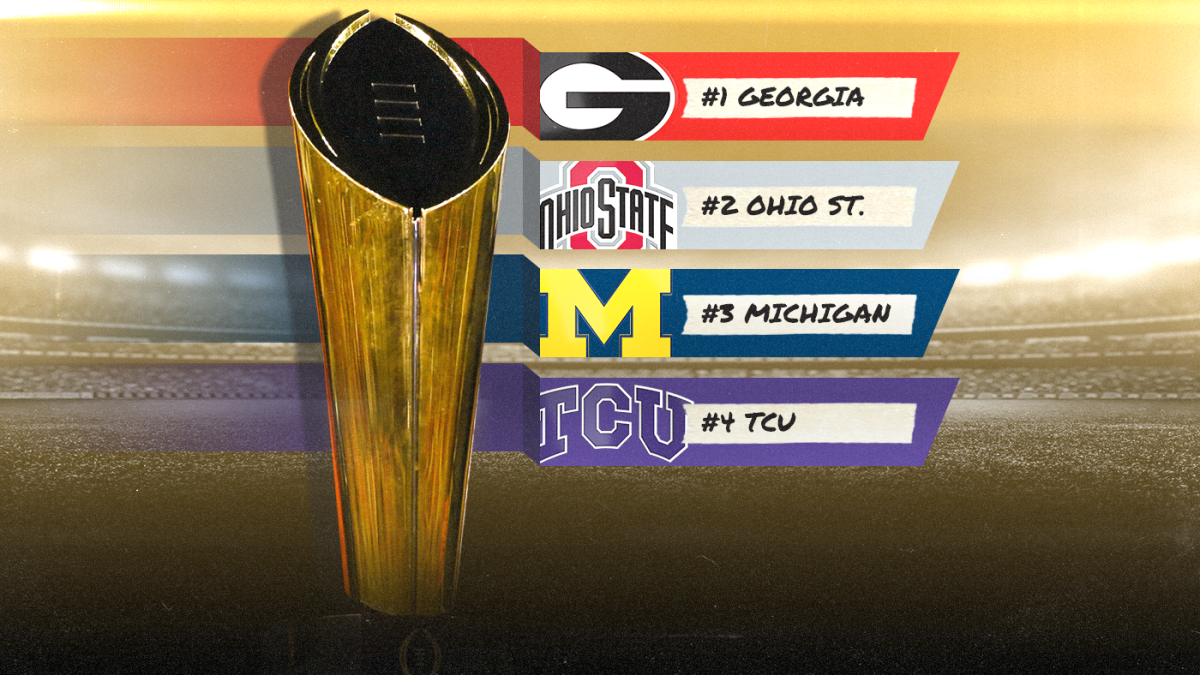 Georgia, Michigan, TCU and Ohio State make the 2022 College Football Playoff