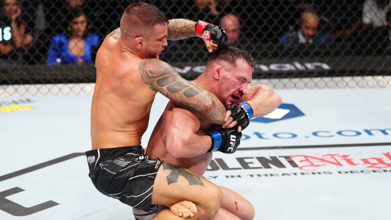 Hasil UFC 281, highlight: Dustin Poirier unjuk rasa untuk menyerahkan Michael Chandler di akhir pertempuran yang melelahkan