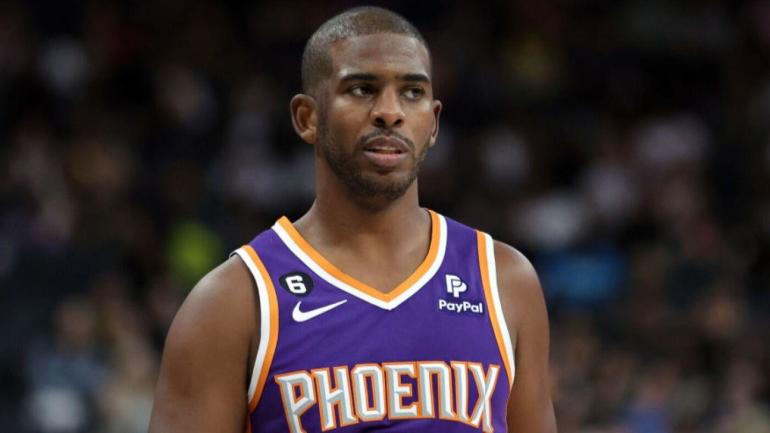 Pembaruan cedera Chris Paul: Bintang Suns dipertanyakan Senin vs Panas dengan nyeri tumit kanan