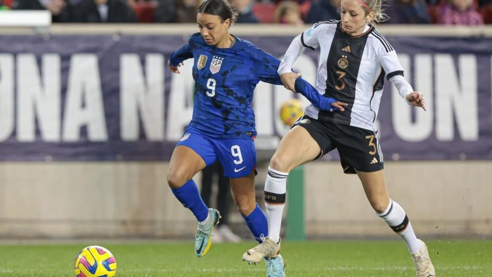 USWNT Vs. Germany Score: USA Snap Three-game Skid, End 2022 On High ...