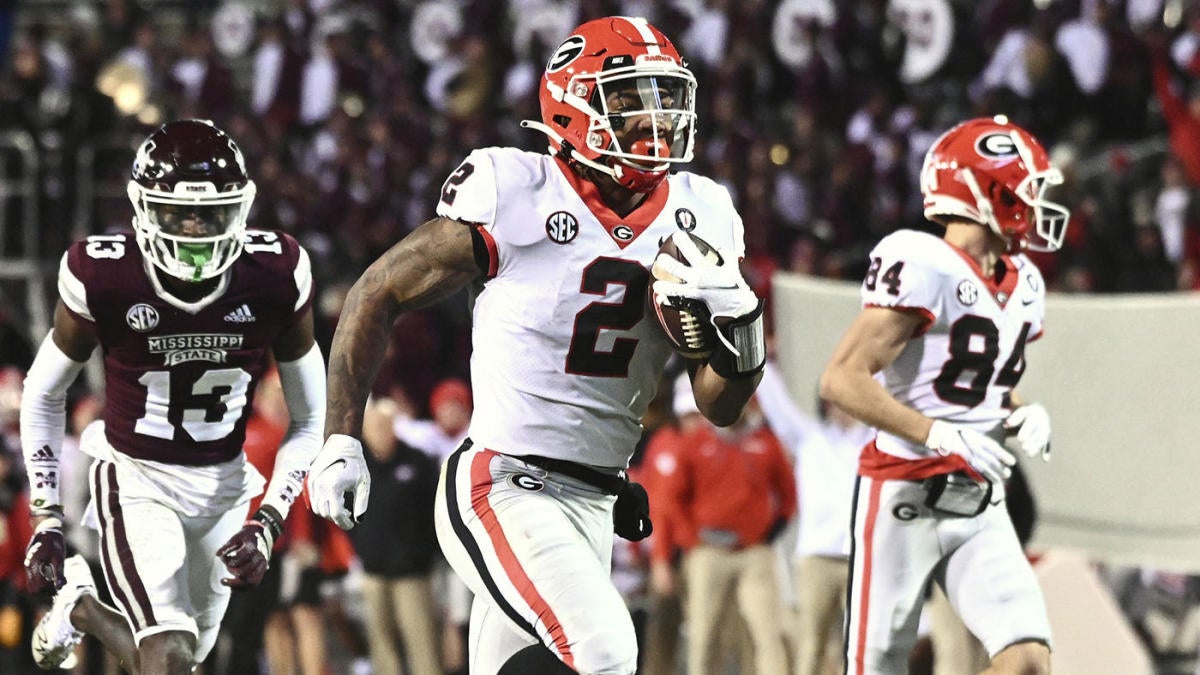 College football odds, picks, lines for Week 13: Proven computer model  loving Georgia, Clemson 