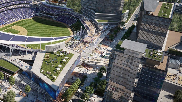 Royals announce plans to move to new ballpark in downtown Kansas City - CBS Sports