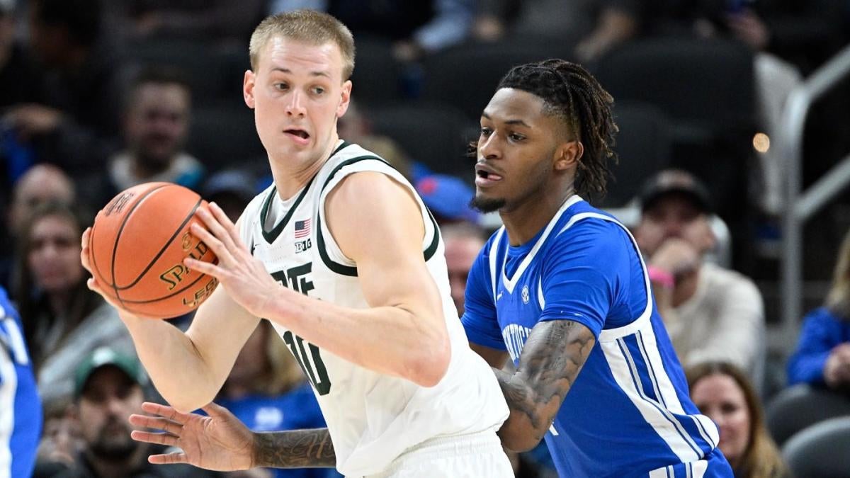 Kentucky vs. Michigan State: Live game updates college basketball scores NCAA top 25 highlights today – CBS Sports