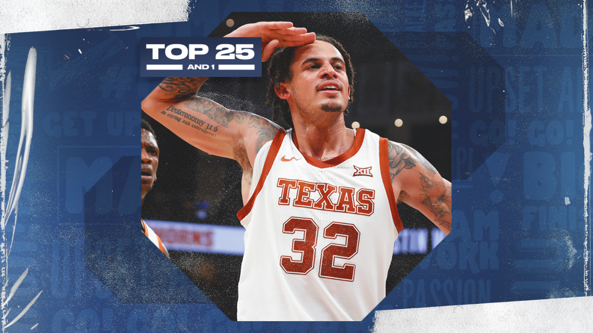 College basketball rankings: Texas reaches summit of latest Top 25 And 1 after blowout win over Gonzaga – CBS Sports