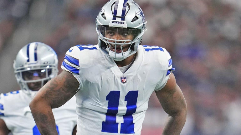 Bintang koboi Micah Parsons mengenakan gips di tangan kiri untuk pertandingan Kamis vs Titans