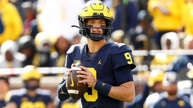 J.J. McCarthy Getty Michigan Wolverines