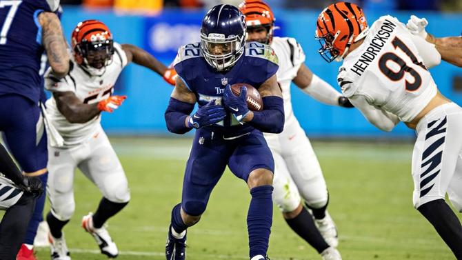 Derrick Henry Getty Tennessee Titans