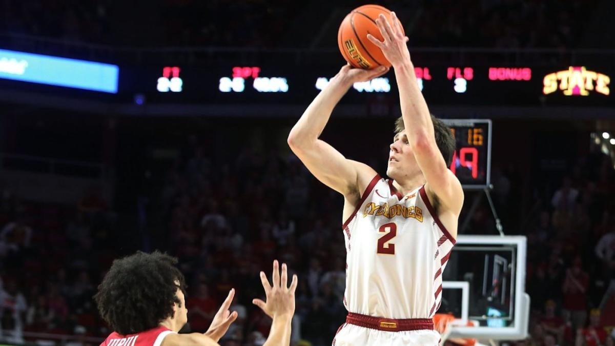 Iowa Vs Iowa State Odds Line 2022 College Basketball Picks Dec 8   Usatsi Caleb Grill Iowa State 