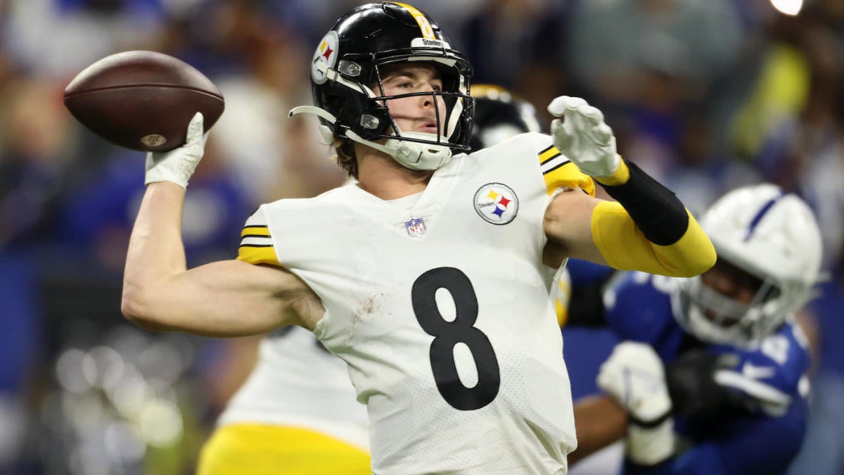 Kenny Pickett was a rollercoaster ride in Steelers win vs Colts