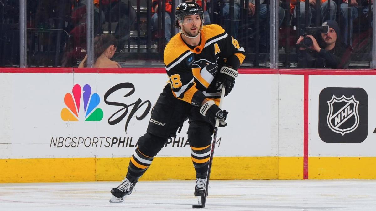 Pittsburgh Penguins' Kris Letang plays Saturday after recovering from  stroke - Daily Faceoff