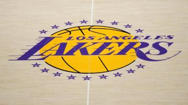 Los Angeles Lakers USATSI Center Court Logo