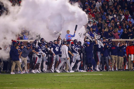 COLLEGE FOOTBALL: NOV 24 Mississippi State at Ole Miss