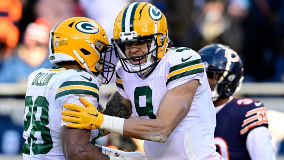 Packers rookie Christian Watson scores first NFL touchdown on 15-yard run  vs. Patriots