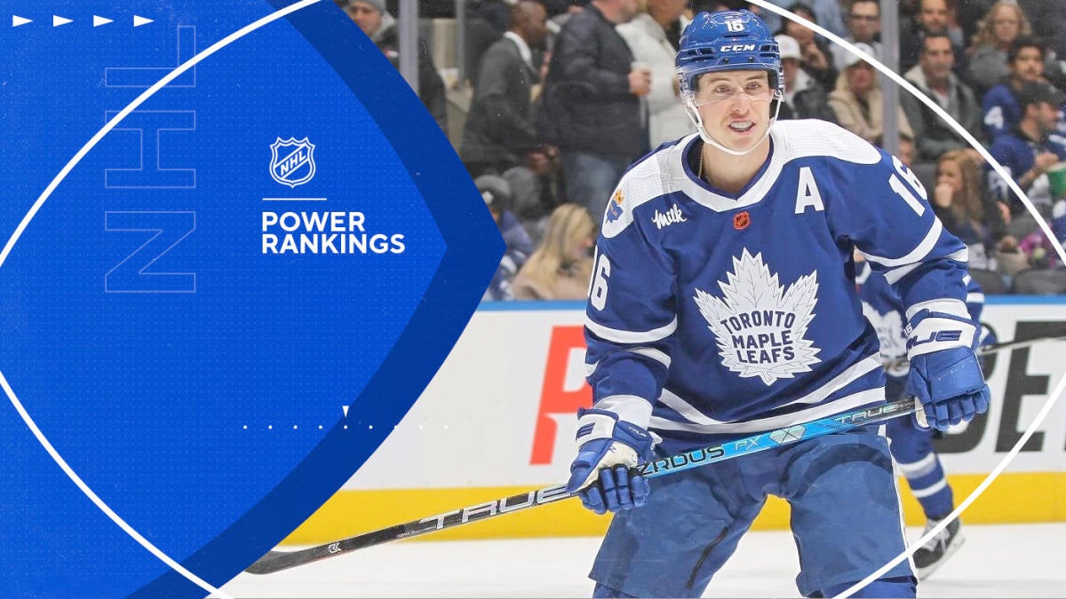 NHL Power Rankings: Mitch Marner moves Maple Leafs into top tier with 20-game point streak