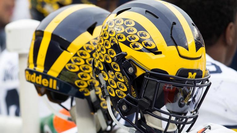 Michigan USATSI Wolverines Football Helmet Generic General