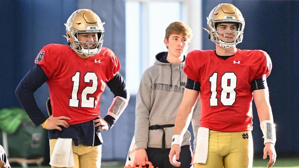 Watch Marcus Freeman "We Haven't Defined What the Quarterback