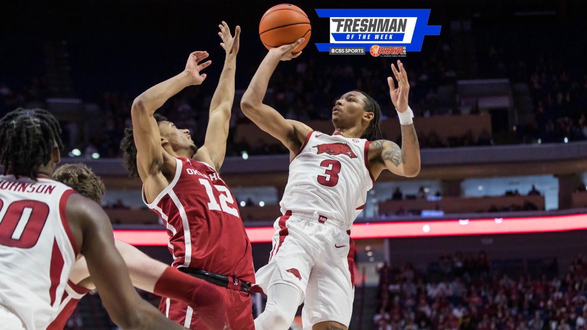 Ranking college basketball’s best freshmen: Arkansas’ Nick Smith Jr. earns Freshman of the Week honors