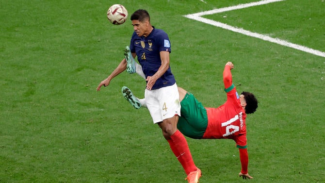 France  v Morocco -World Cup