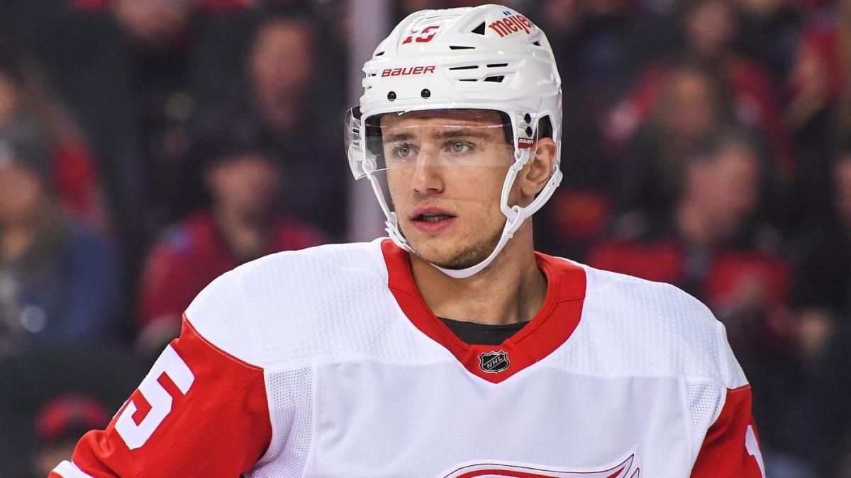 Red Wings' Jakub Vrana returns to practice after exiting NHL/NHLPA player  assistance program 