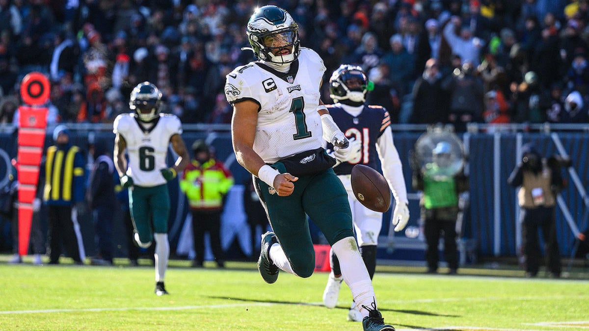 Touchdown Jalen Hurts, Giants 0-27 Eagles, Divisional Playoff